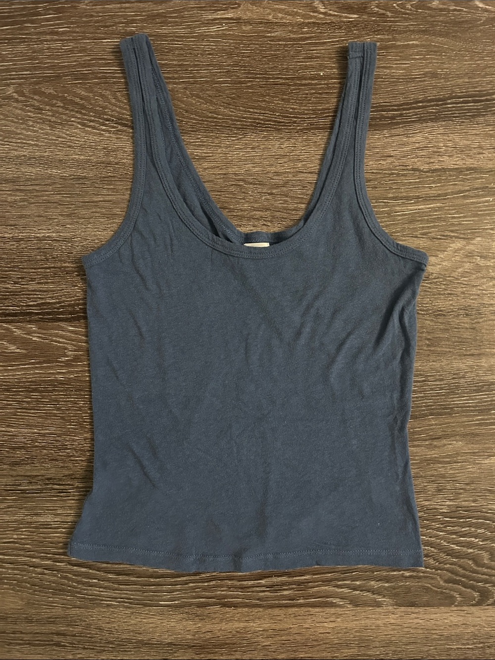 Leset Cotton Blue Tank